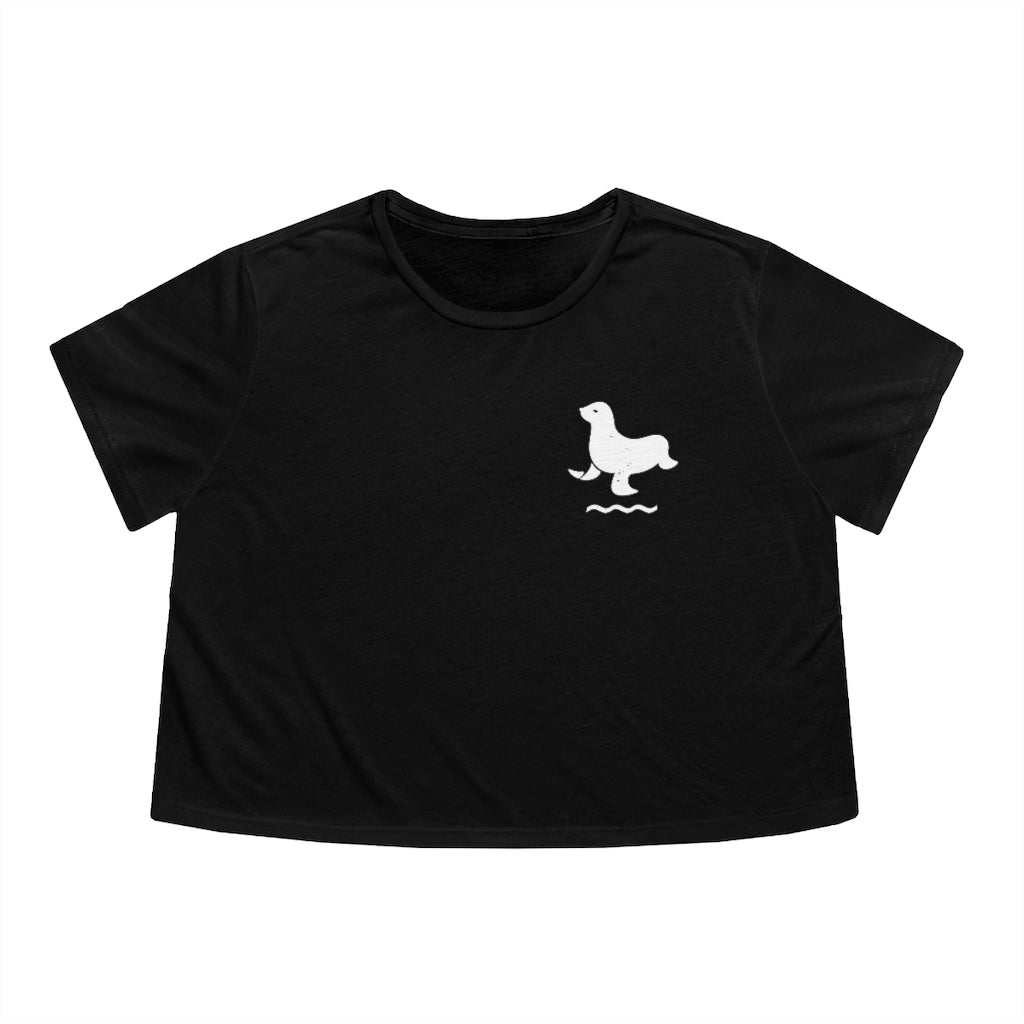 Women's Seal Flowy Cropped Tee