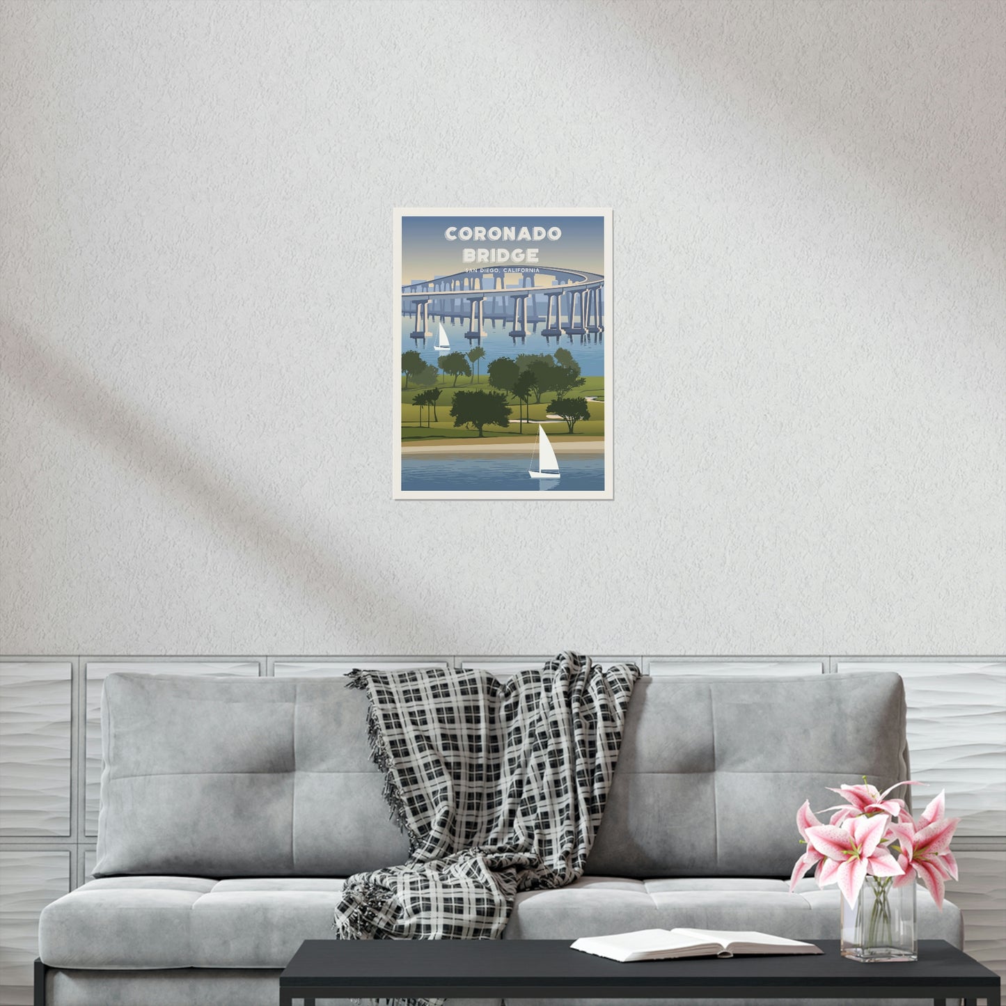 Coronado Bridge Poster