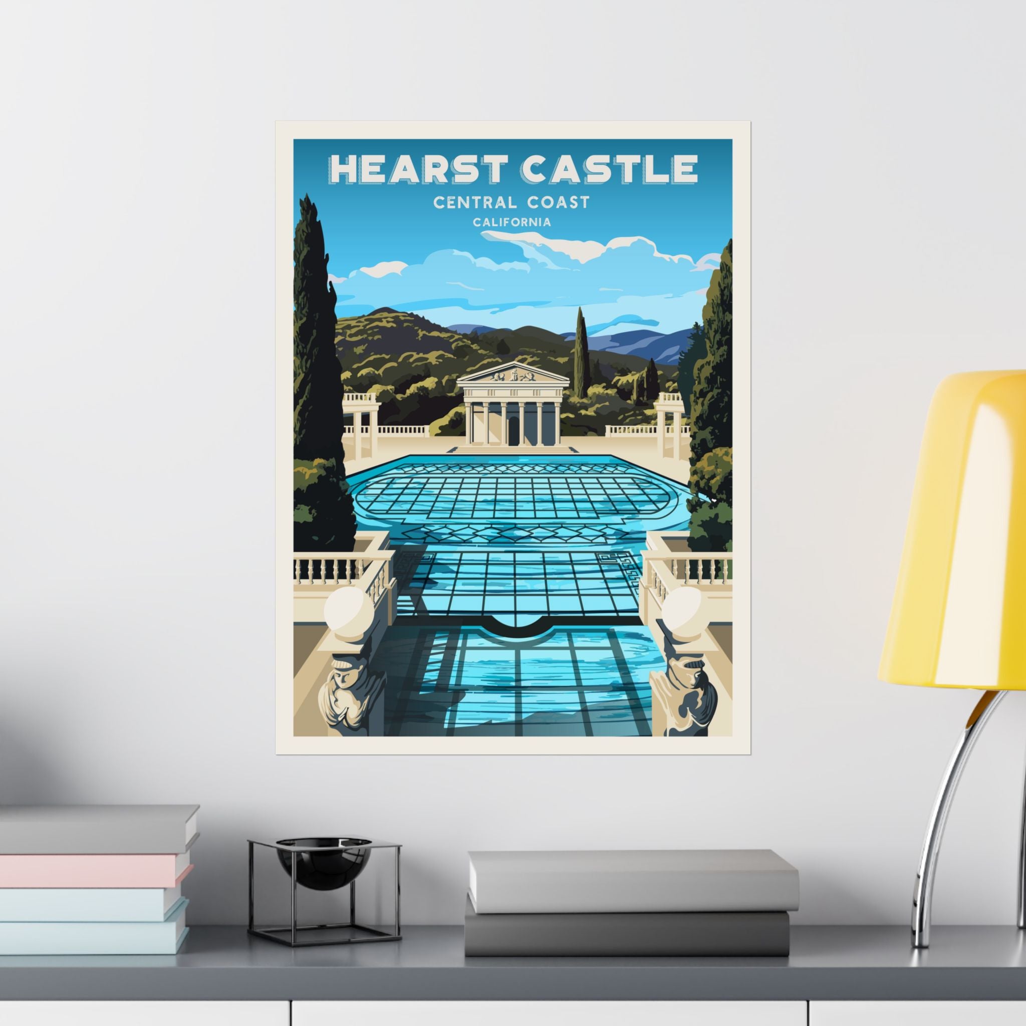 Hearst Castle Poster