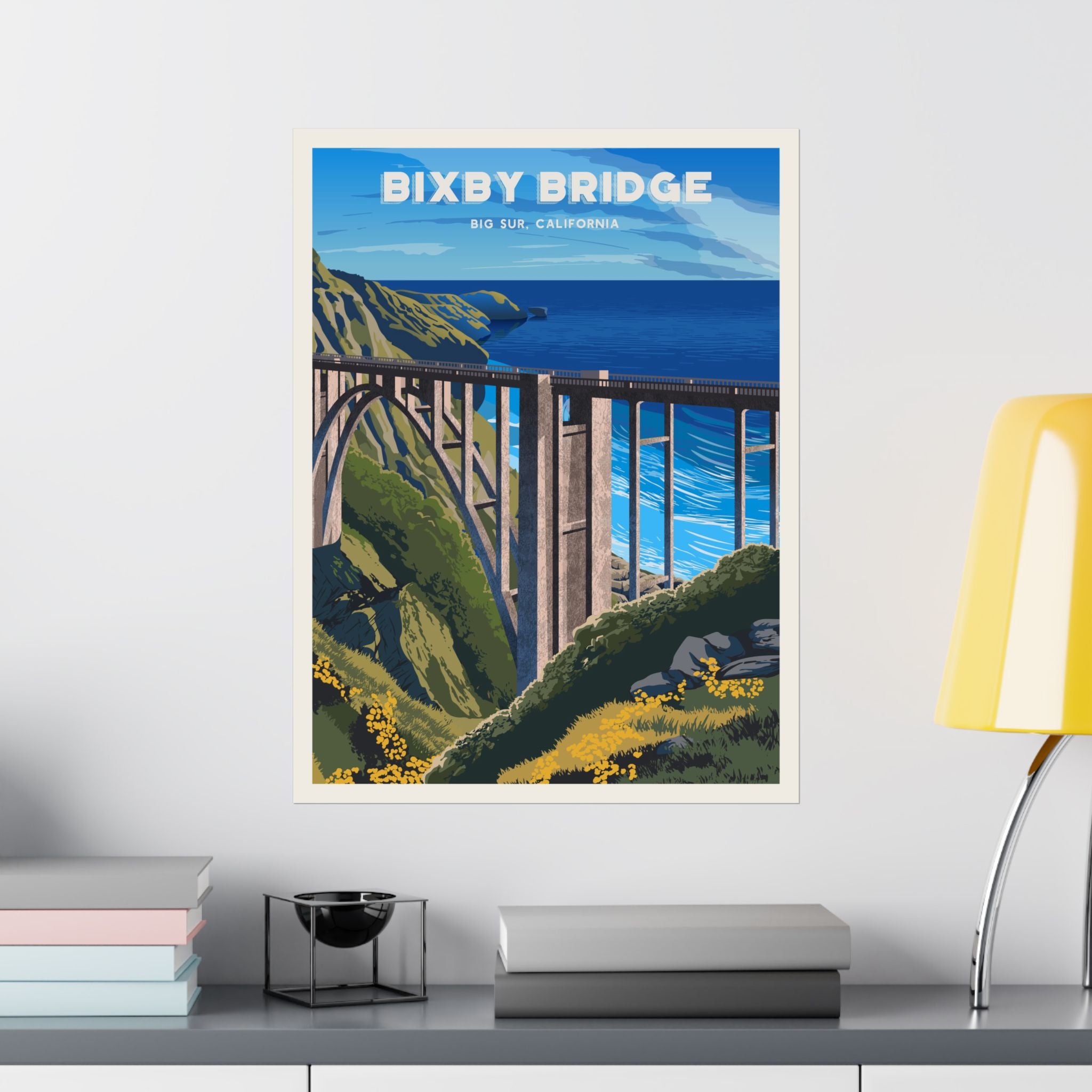 Bixby Bridge Poster