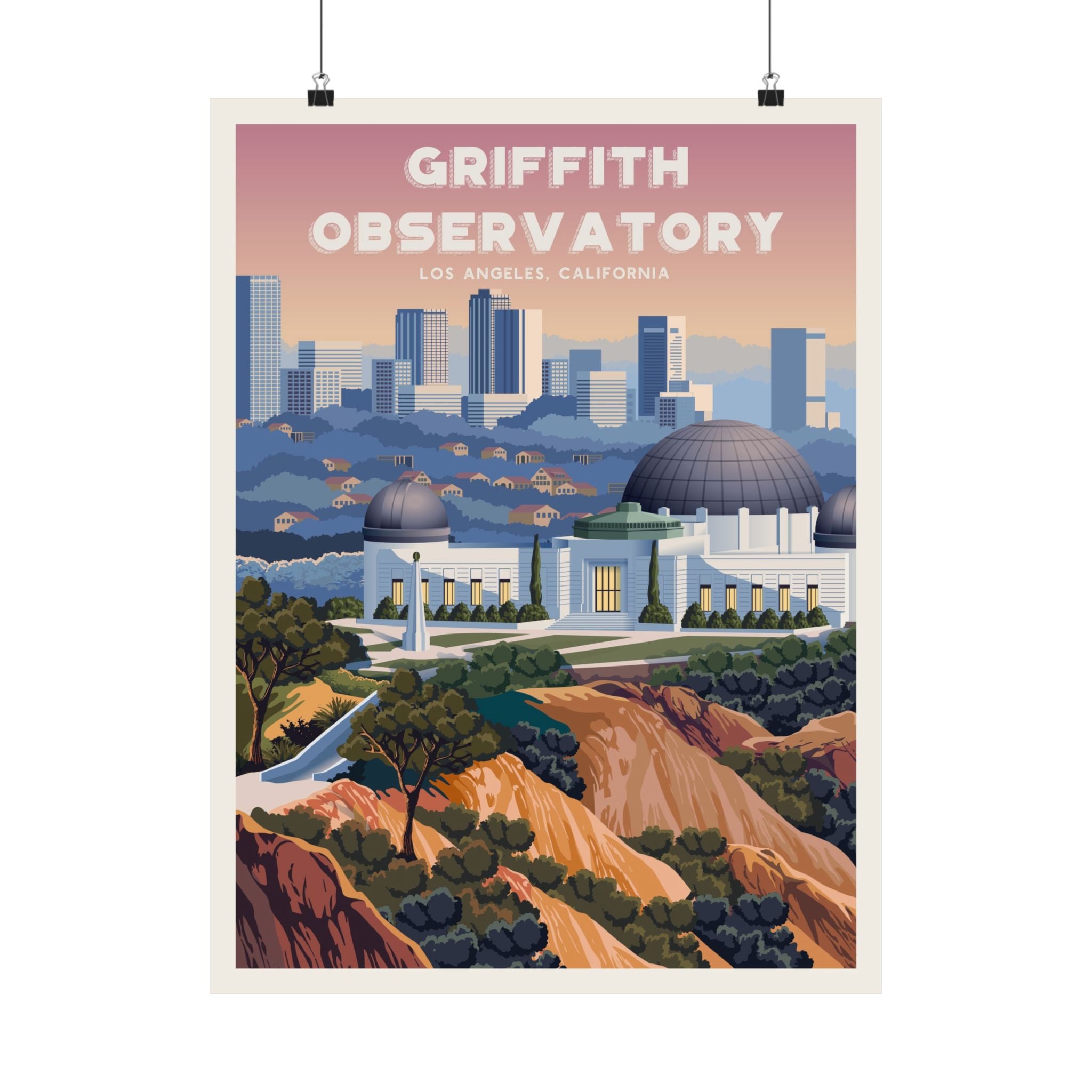 Griffith Observatory Poster