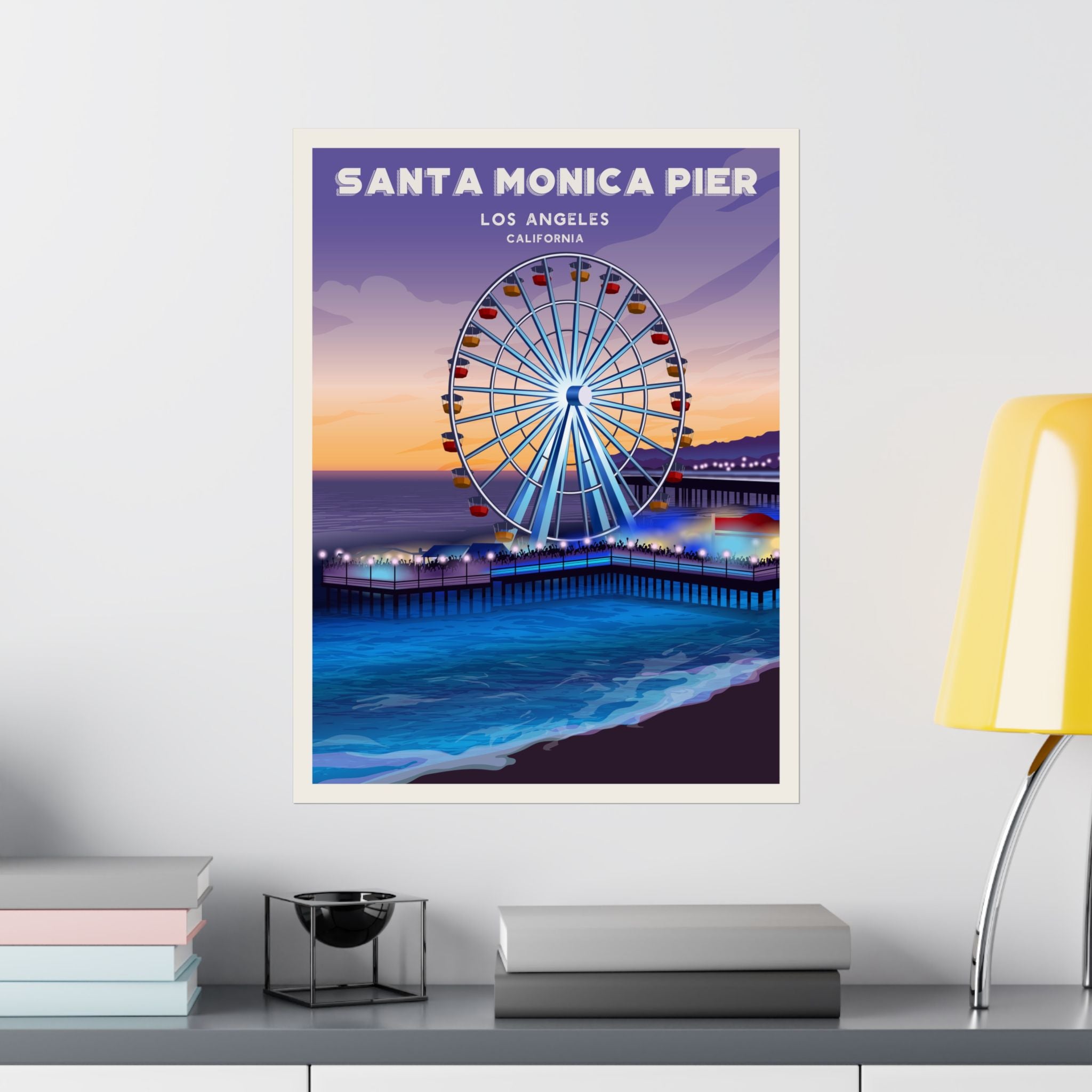 Santa Monica Pier Poster