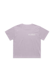 Wo's LJ CA orchid Crop Tee