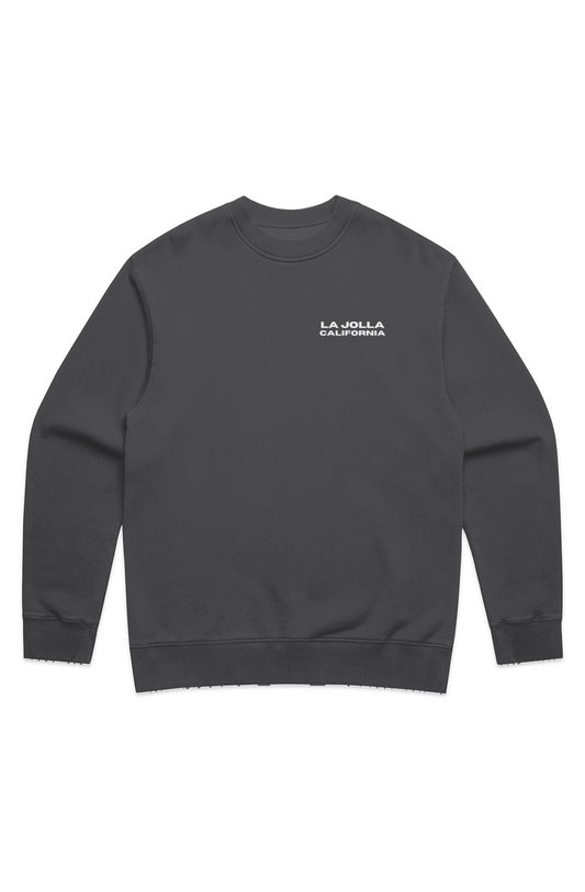 LJ CA RELAX FADED CREW Grey