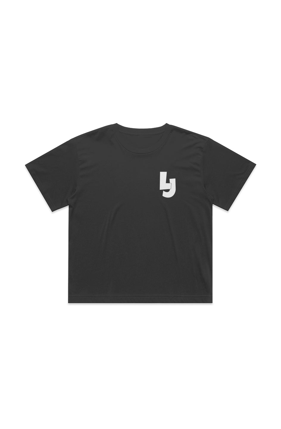 LJ Crop Tee Black