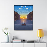 Salk Institute La Jolla Framed Canvas Print