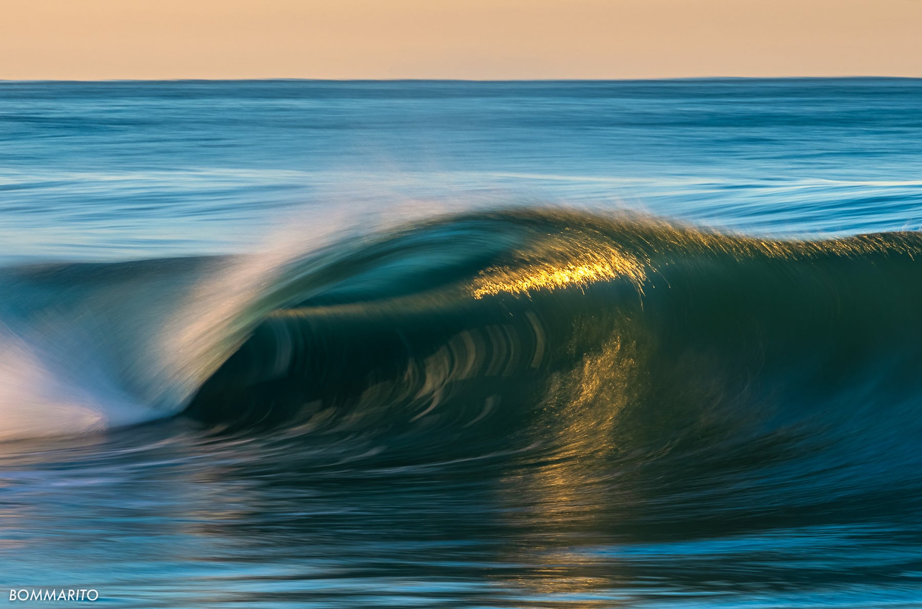 ocean opal wave photography print