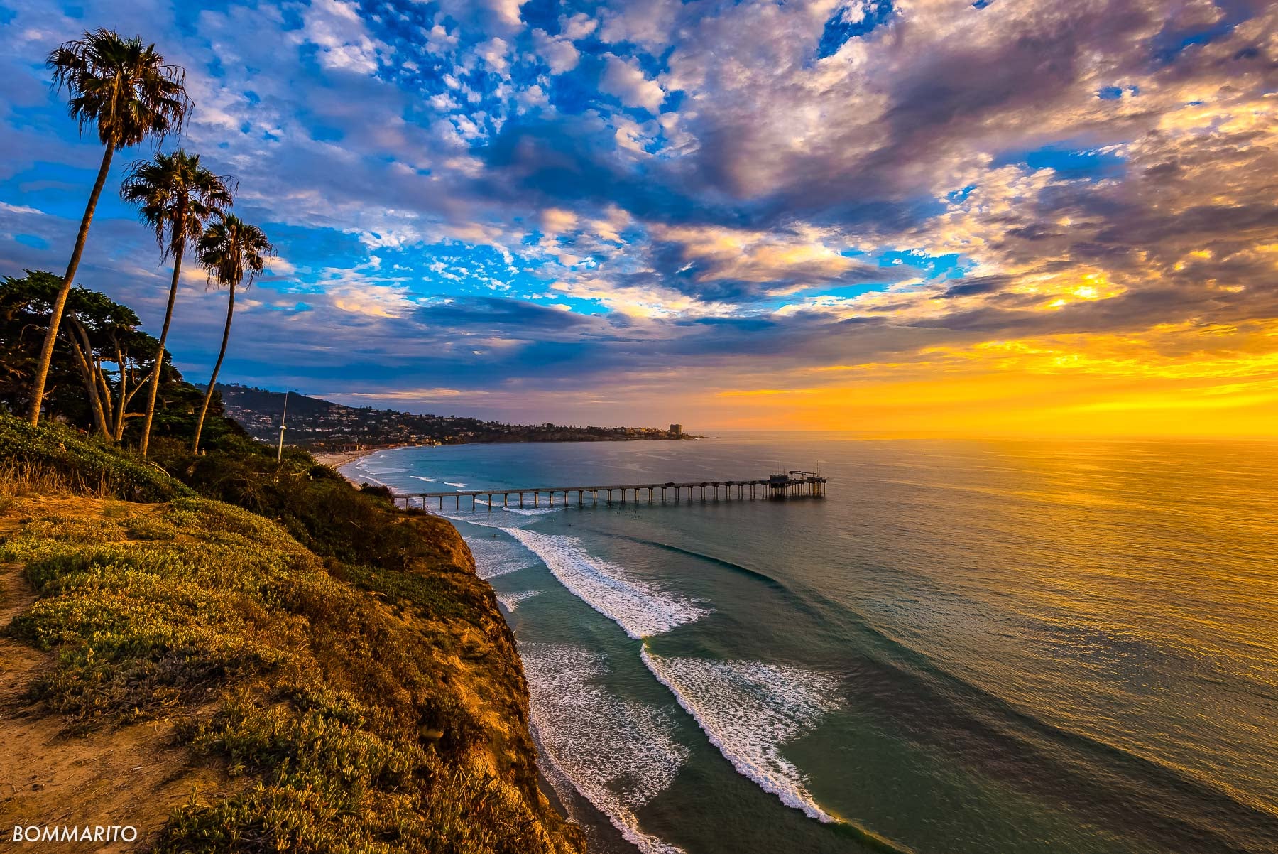 sunset at la jolla fine art photography print