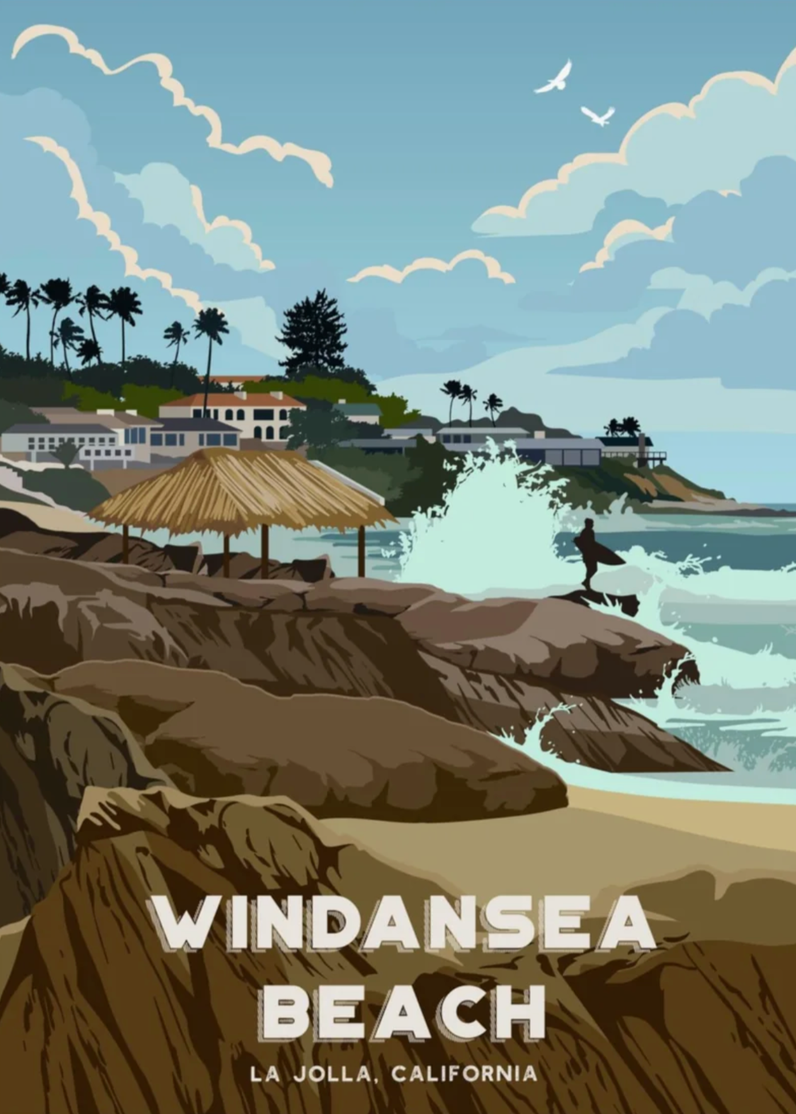 100 Digital Entries - Windansea Wallpaper