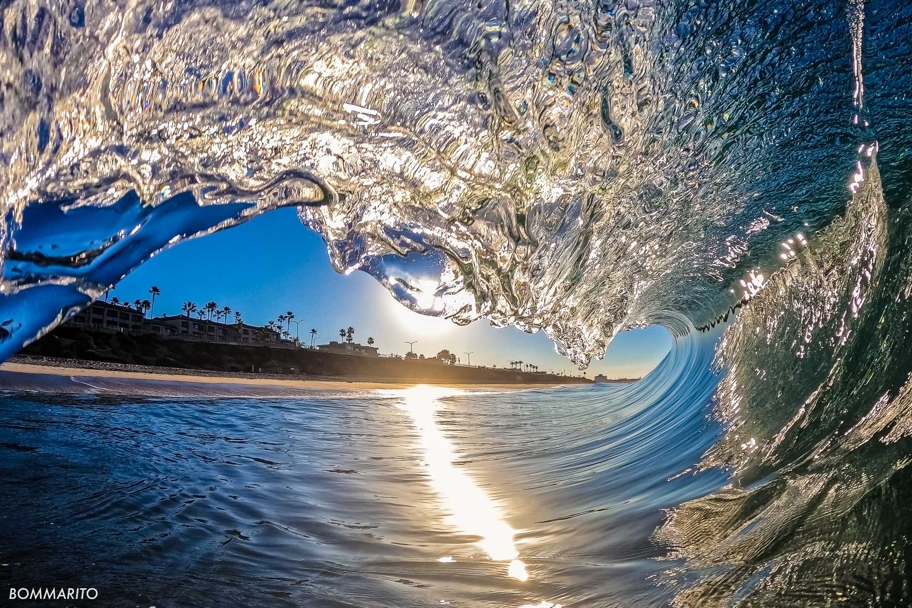 sunrise wave wave photography print