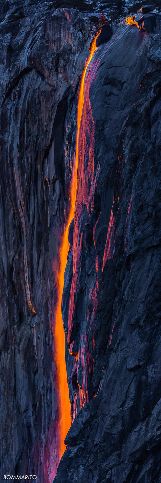 Yosemite Fire fall fine art photography print