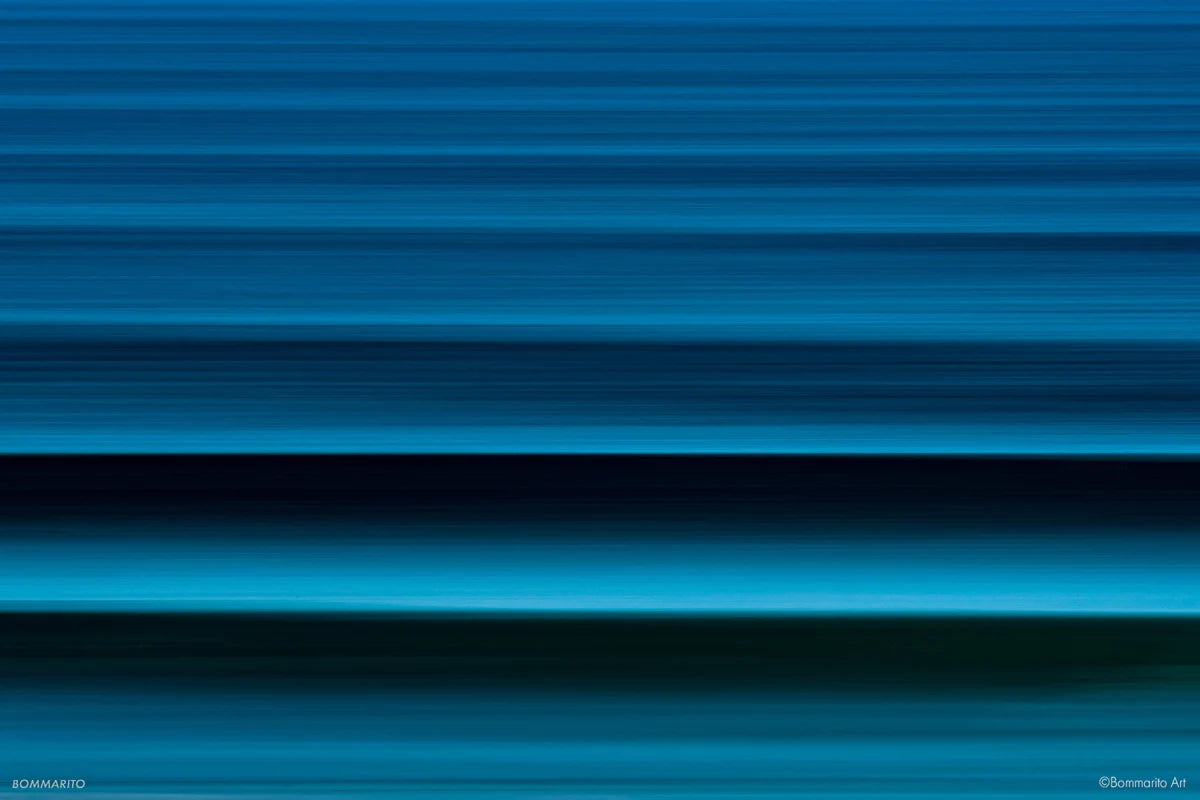 blue energy abstract photography print 