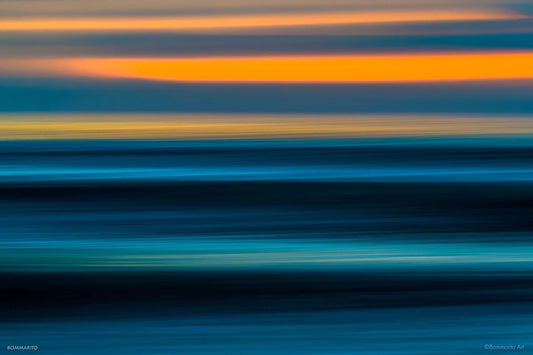 carlsbad swells abstract photography print