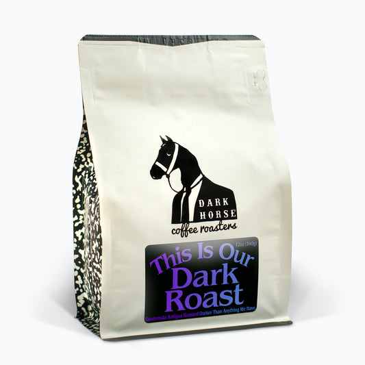 Dark roast blend coffee from Dark Horse Coffee Roasters