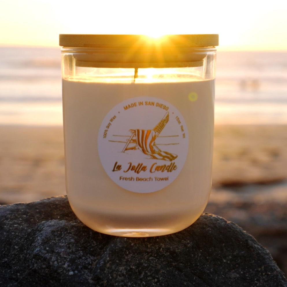 Fresh Beach Towel - La Jolla Candle