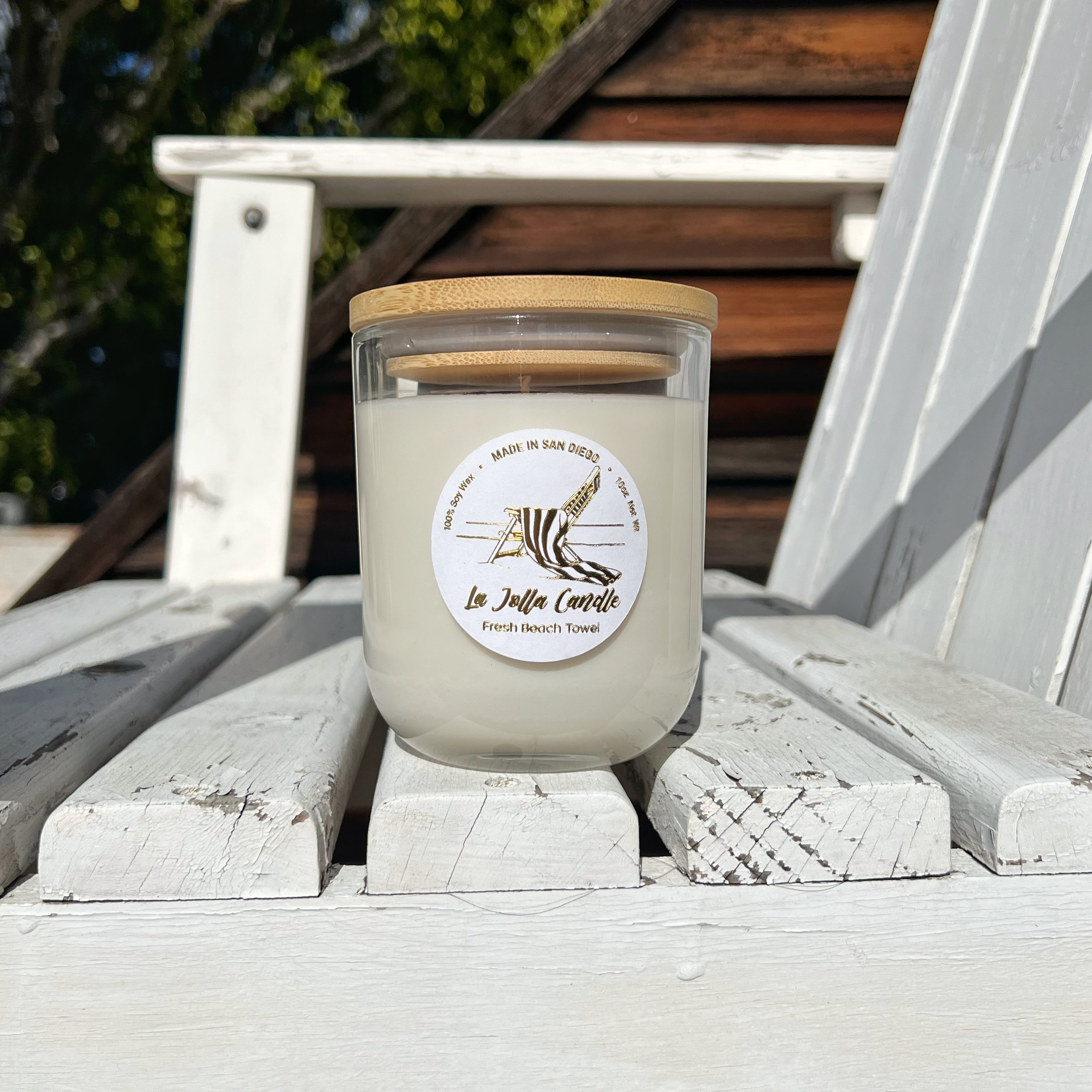 Fresh Beach Towel - La Jolla Candle