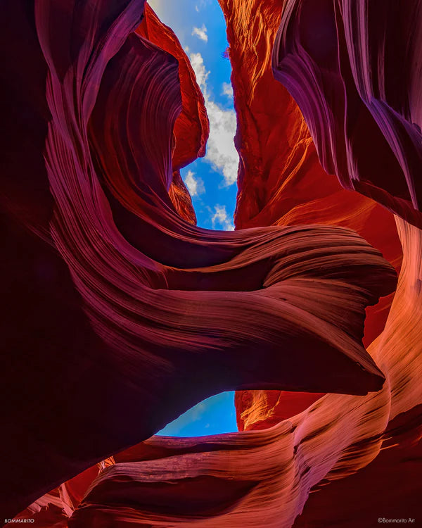 antelope canyon curves canyon photography print