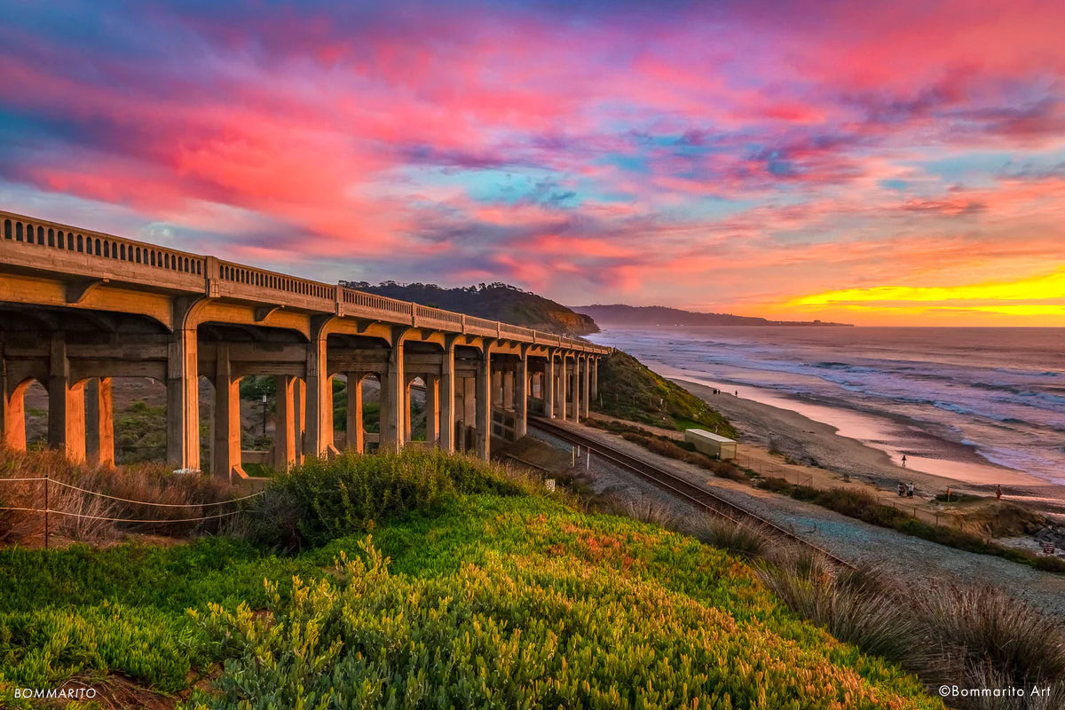 Del Mar Sunset fine art photography print