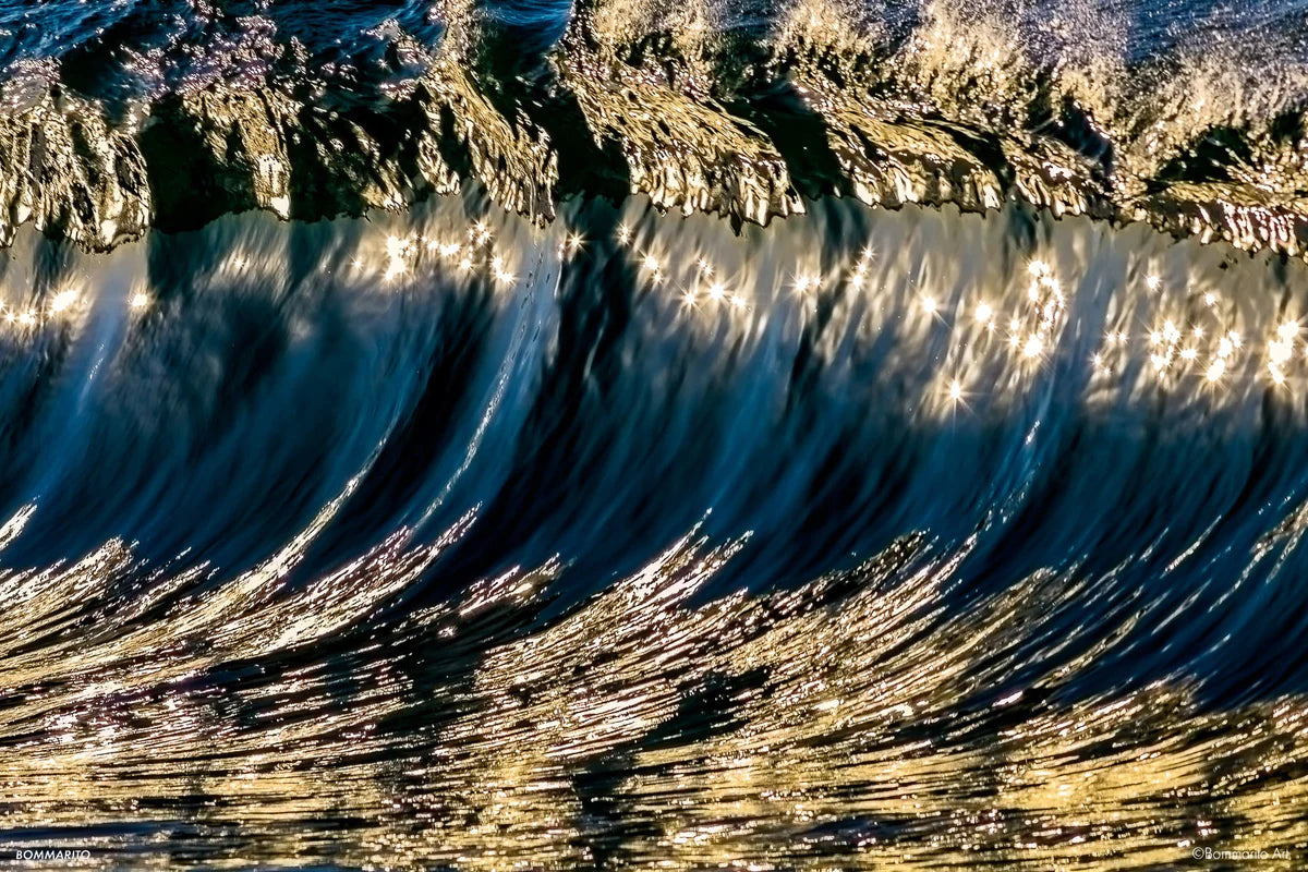 ocean jewel wave photography print 