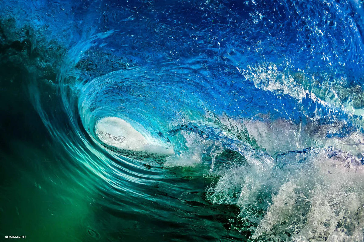 ocean pastels wave photography print 