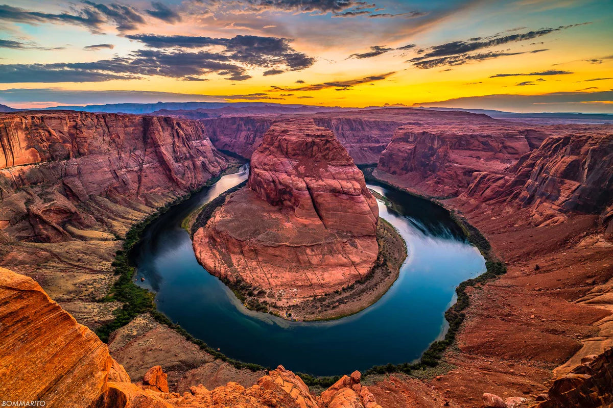 horseshoe bend canyon photography print