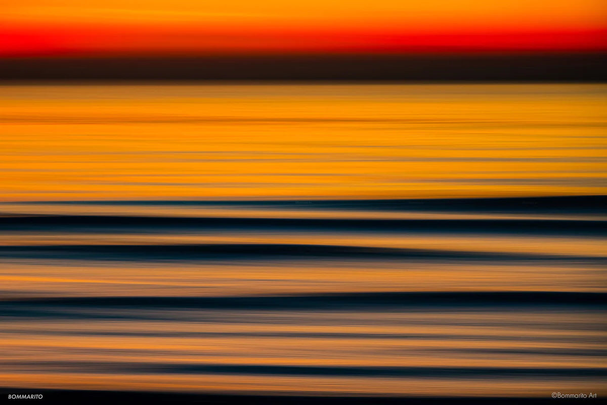 sunset expression abstract photography print