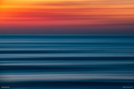 twilight swells abstract photography print