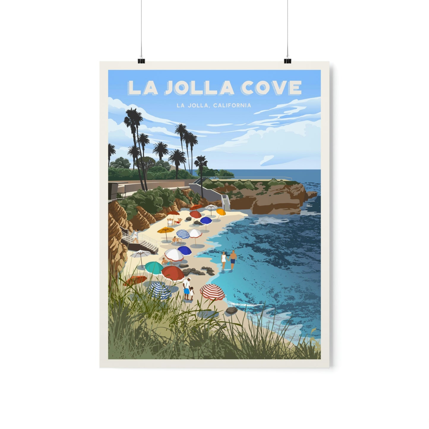 La Jolla Cove Poster