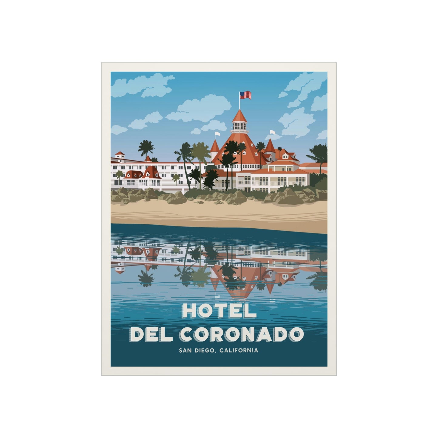 Hotel del Coronado Poster